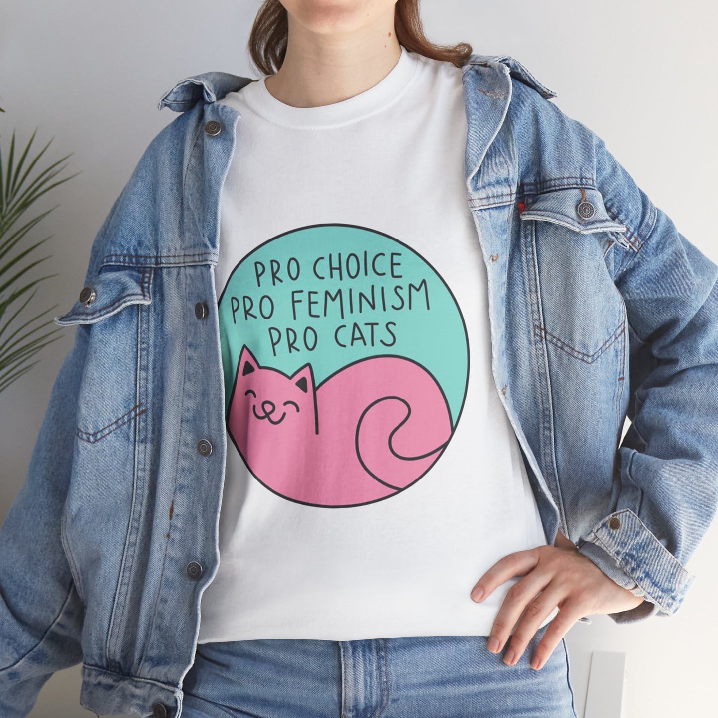 Pro Choice Pro Feminism Pro Cats