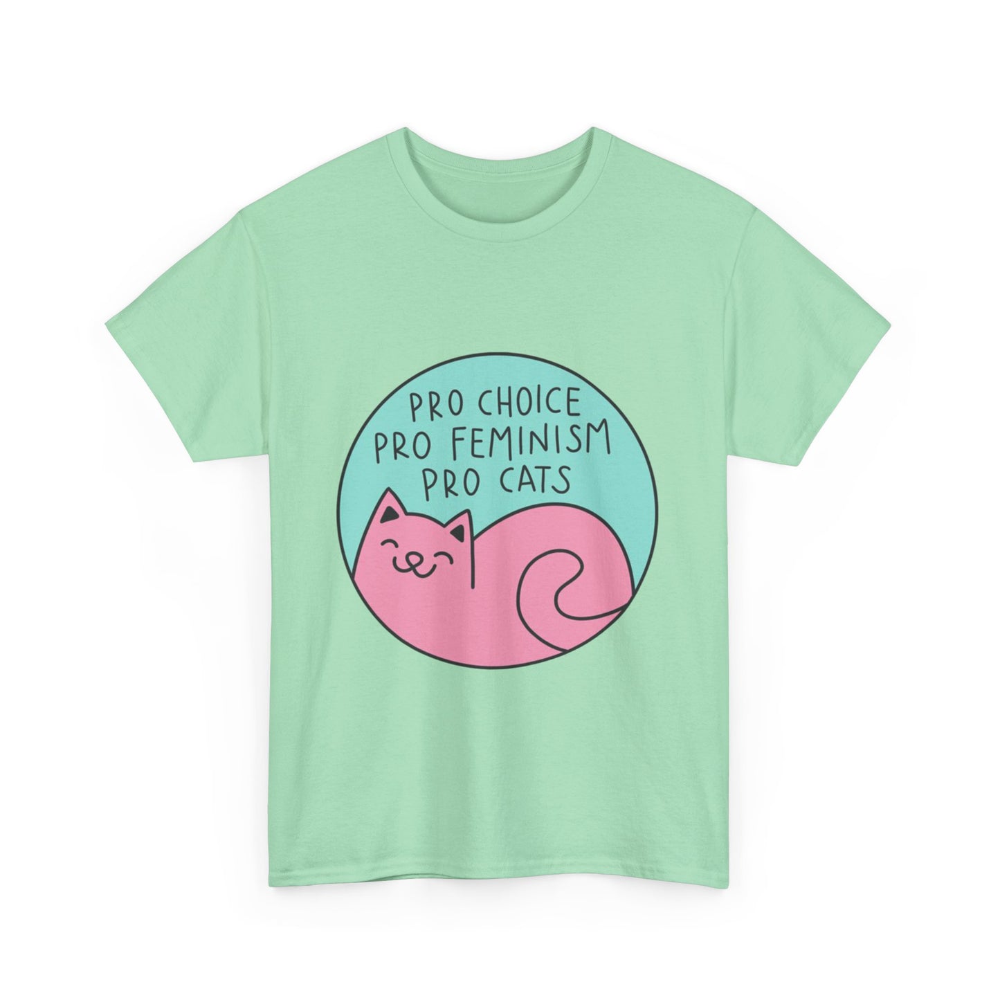 Pro Choice Pro Feminism Pro Cats