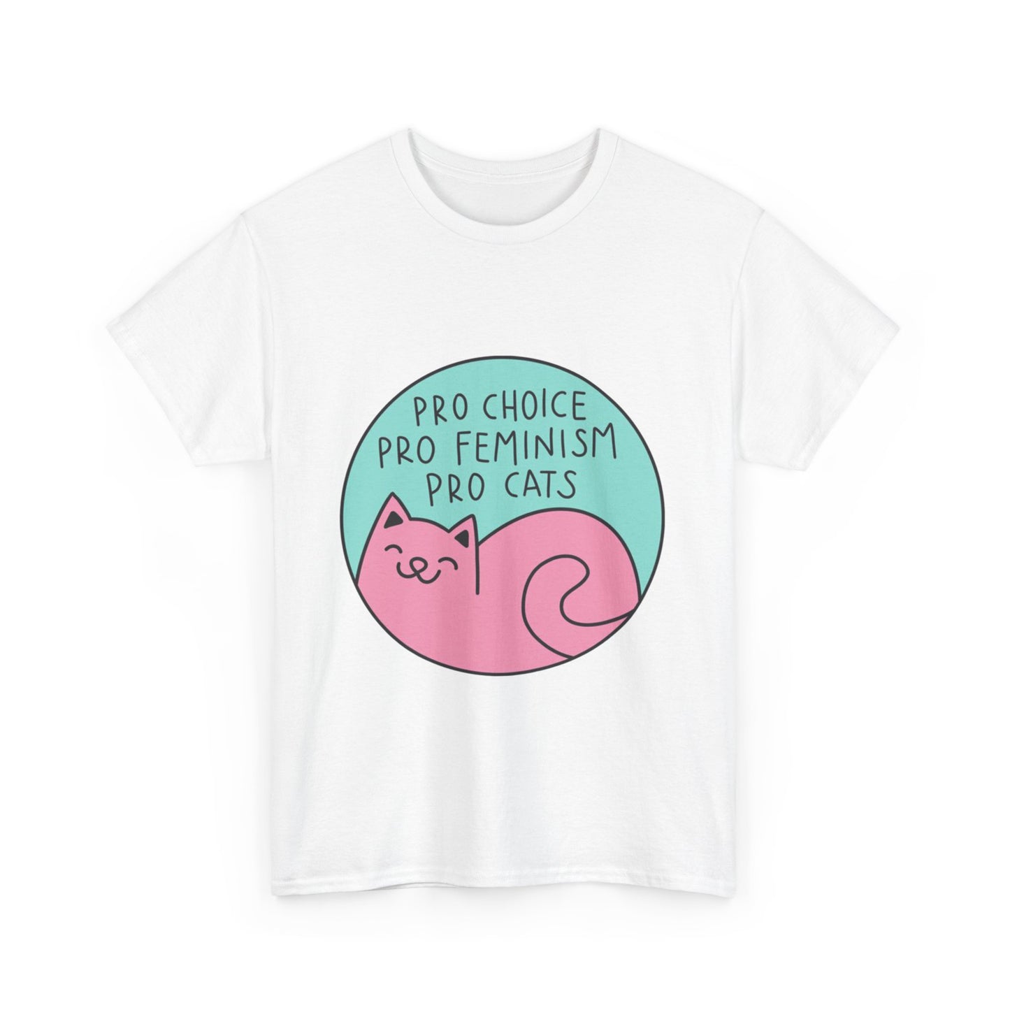 Pro Choice Pro Feminism Pro Cats
