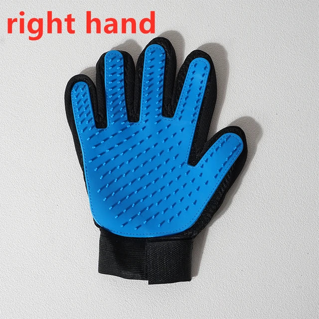 Silicone 5-Finger Pet Grooming Glove