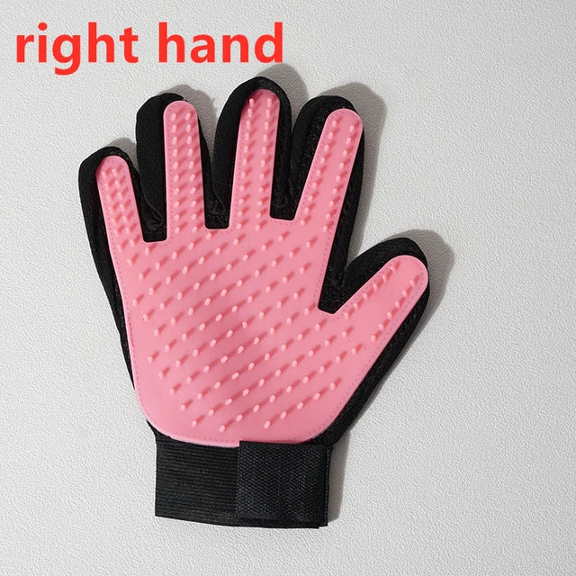 Silicone 5-Finger Pet Grooming Glove
