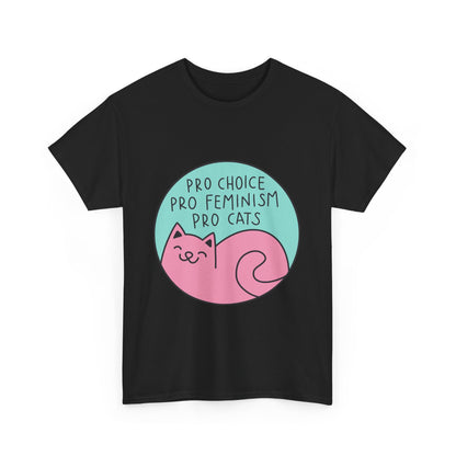 Pro Choice Pro Feminism Pro Cats