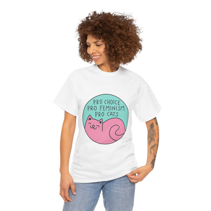 Pro Choice Pro Feminism Pro Cats