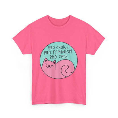 Pro Choice Pro Feminism Pro Cats