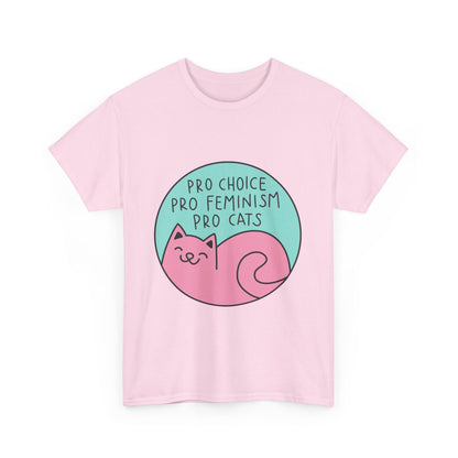 Pro Choice Pro Feminism Pro Cats
