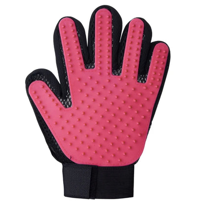 Silicone 5-Finger Pet Grooming Glove