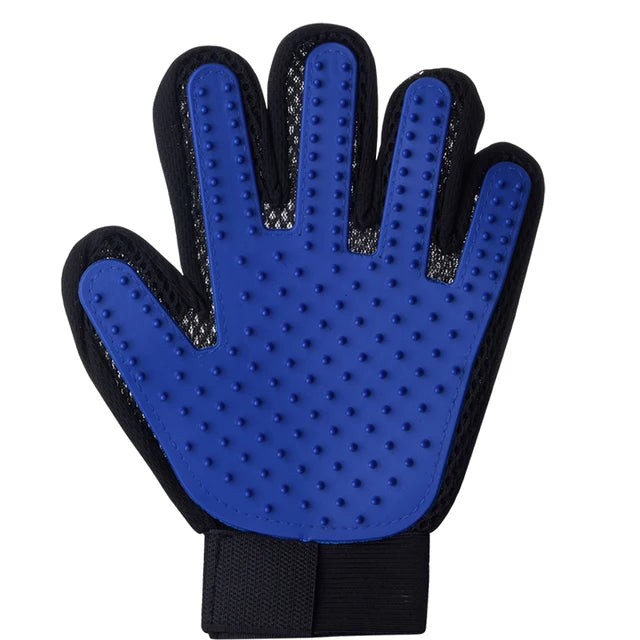 Silicone 5-Finger Pet Grooming Glove