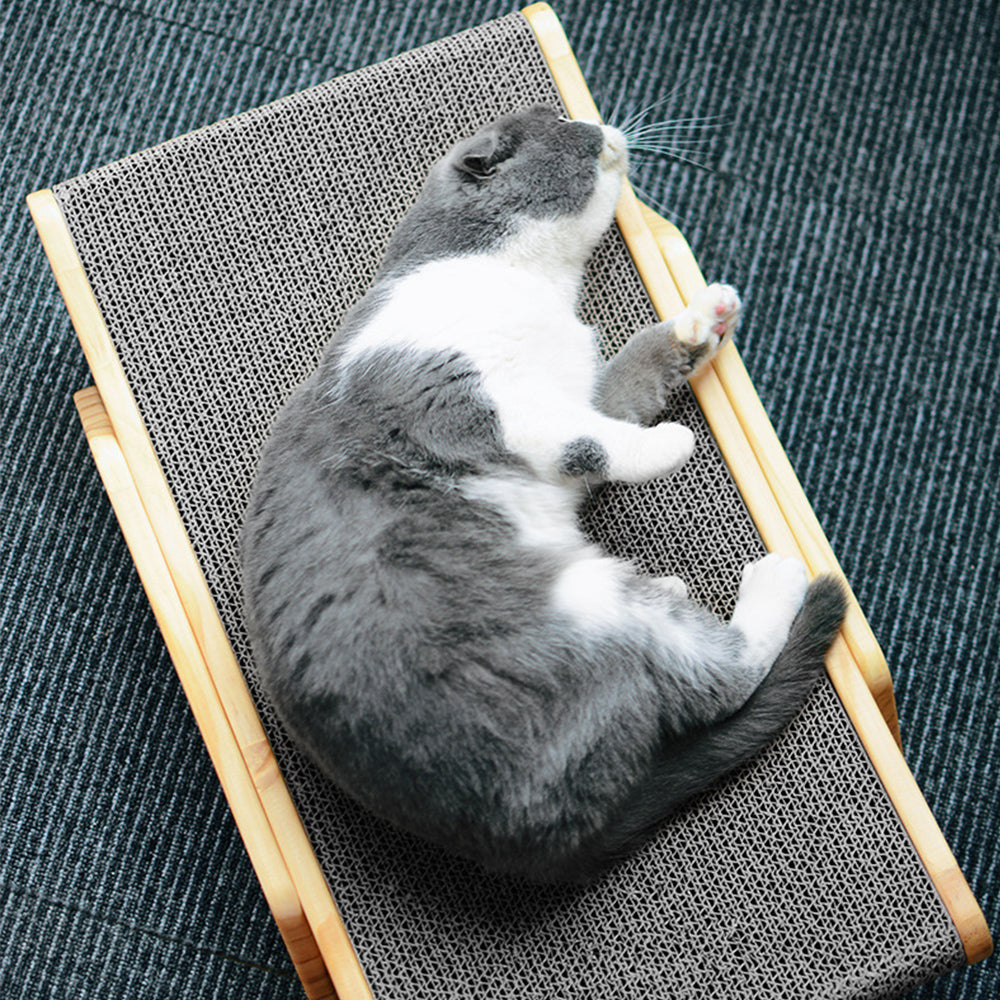 Wooden Cat Scratcher 3 in 1